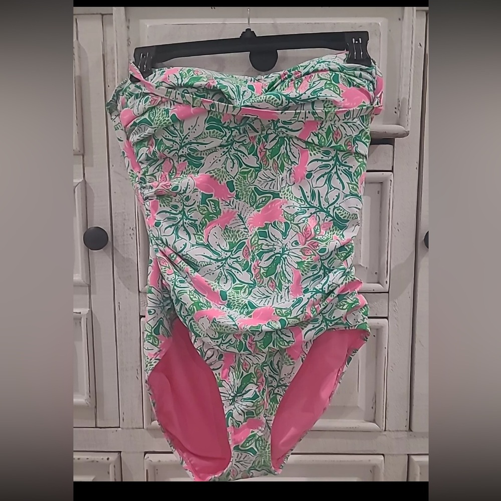 Lilly Pulitzer Flamenco One-Piece Swimsuit NWT